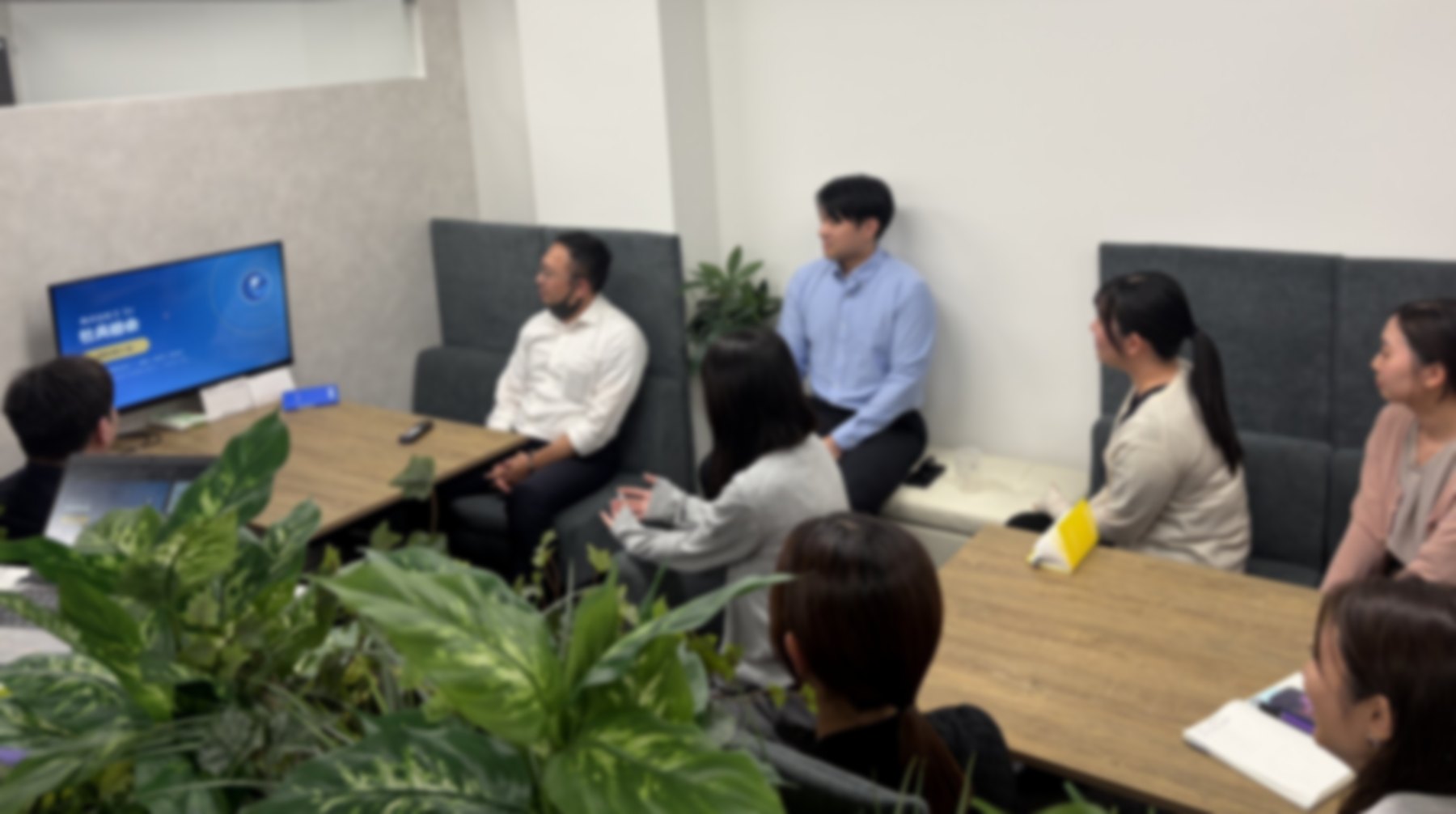 社員総会 発表の様子